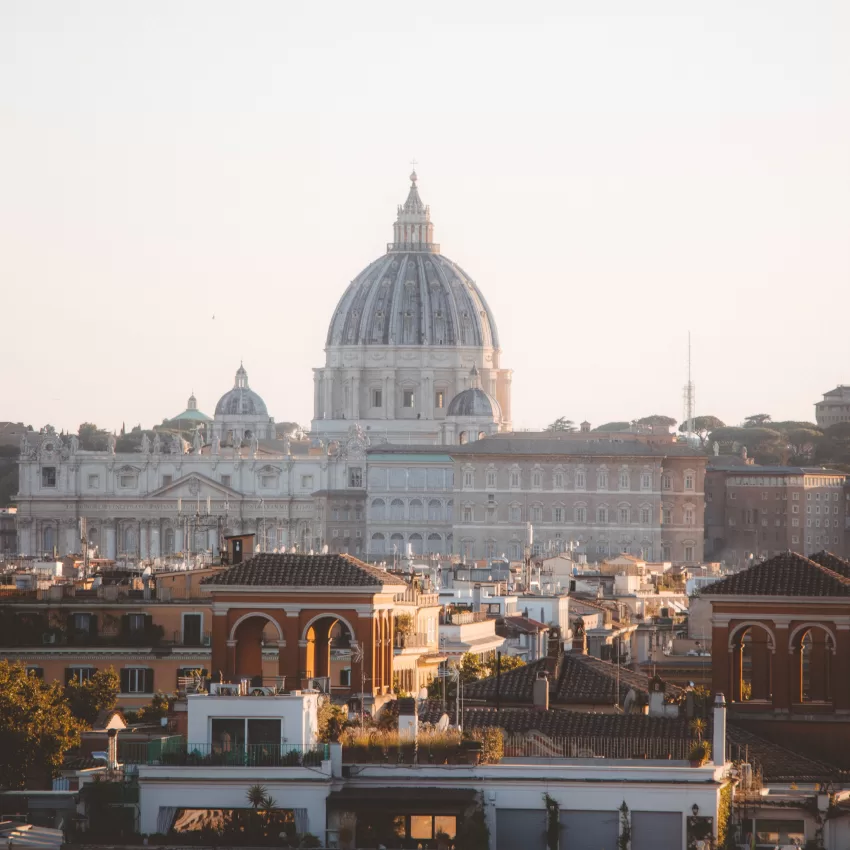 Ватикан со смотровой площадки