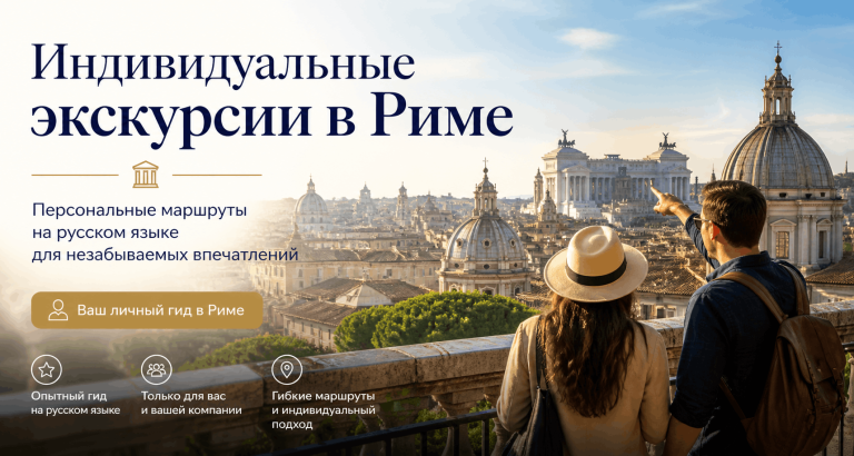 Индивидуальные экскурсии в Риме с гидом Ольгой